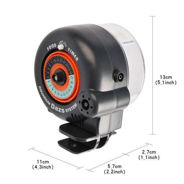 Digitaalinen Lcd-automaattinen Akvaariokalojen Syöttölaite Ajastimella