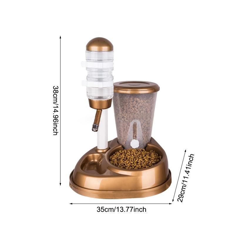Lemmikkieläinten Automaattinen Syöttölaite Ja Juomakulho